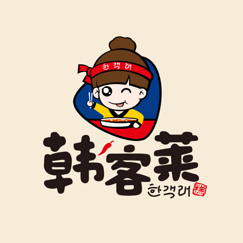 哈尔滨logo设计-韩客莱